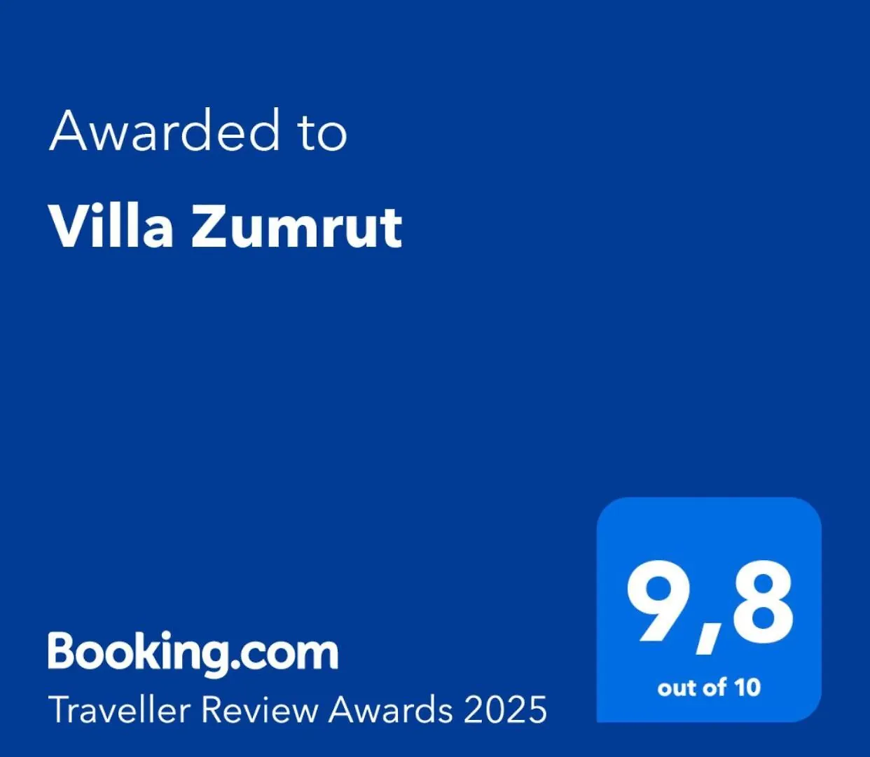 Villa Emerald 3 Fethiye